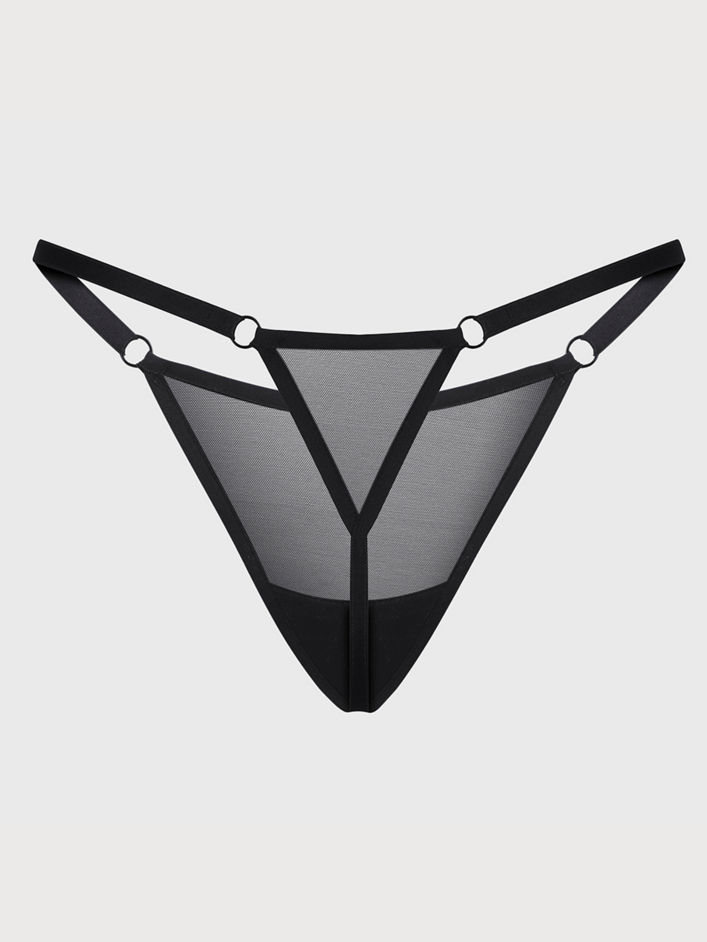 Thong Mesh Black